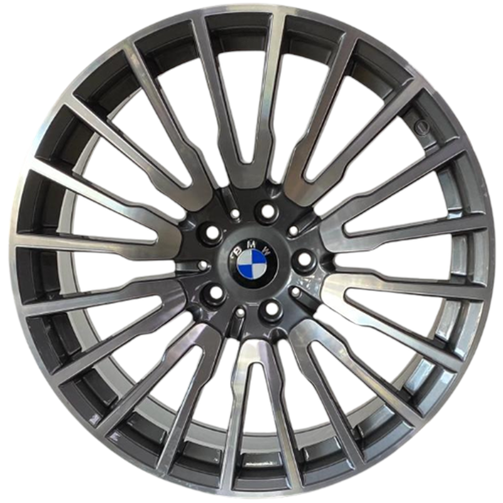 20X8,5 JANT DY 1050 5X112 ET30 66,6 GUN METAL DİAMOND