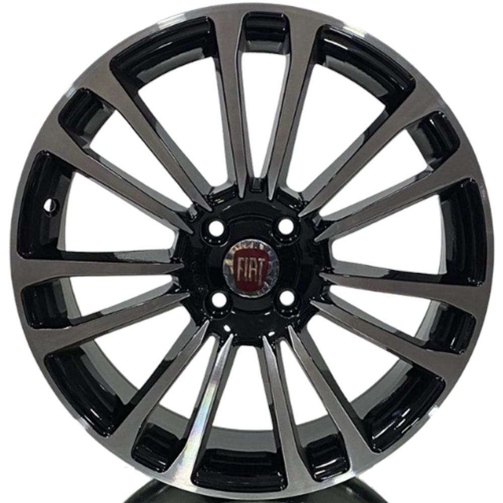17X7,5 JANT DY 957 4X100 ET39 58,1 BLACK DİAMOND