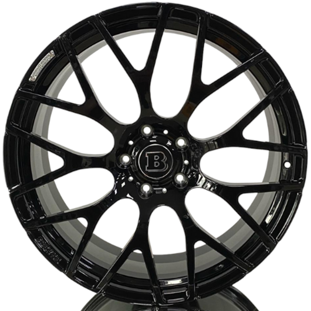 22X10 JANT FMB 21 5X130 ET30 84,1 BLACK BRABUS