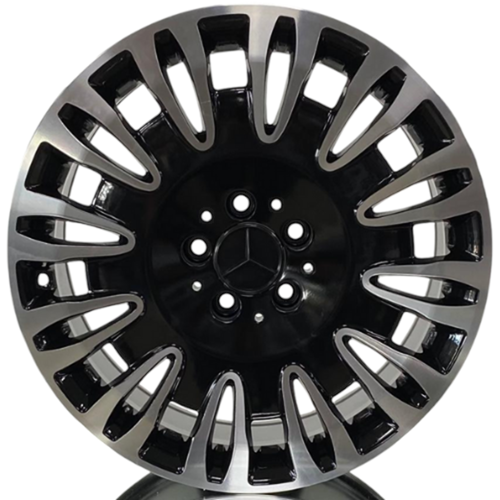 18X8,0 JANT F 7727 5X112 ET45 66,6 BLACK DİAMOND