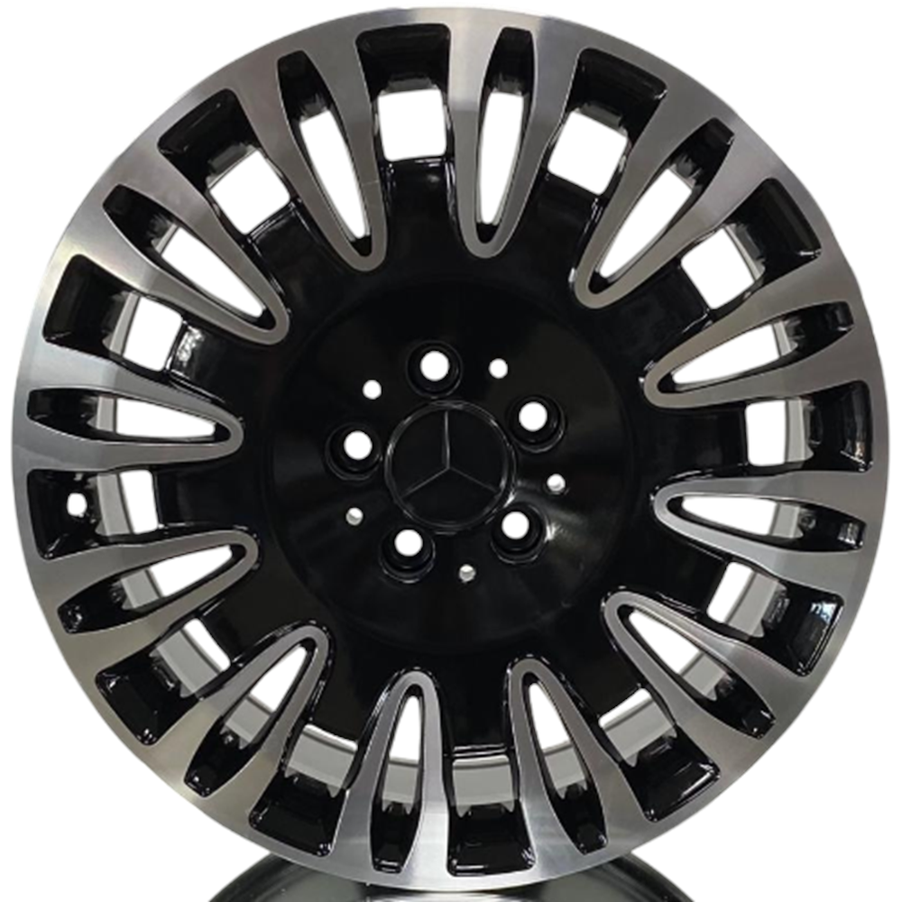 18X9,0 JANT F 7727 5X112 ET45 66,6 BLACK DİAMOND