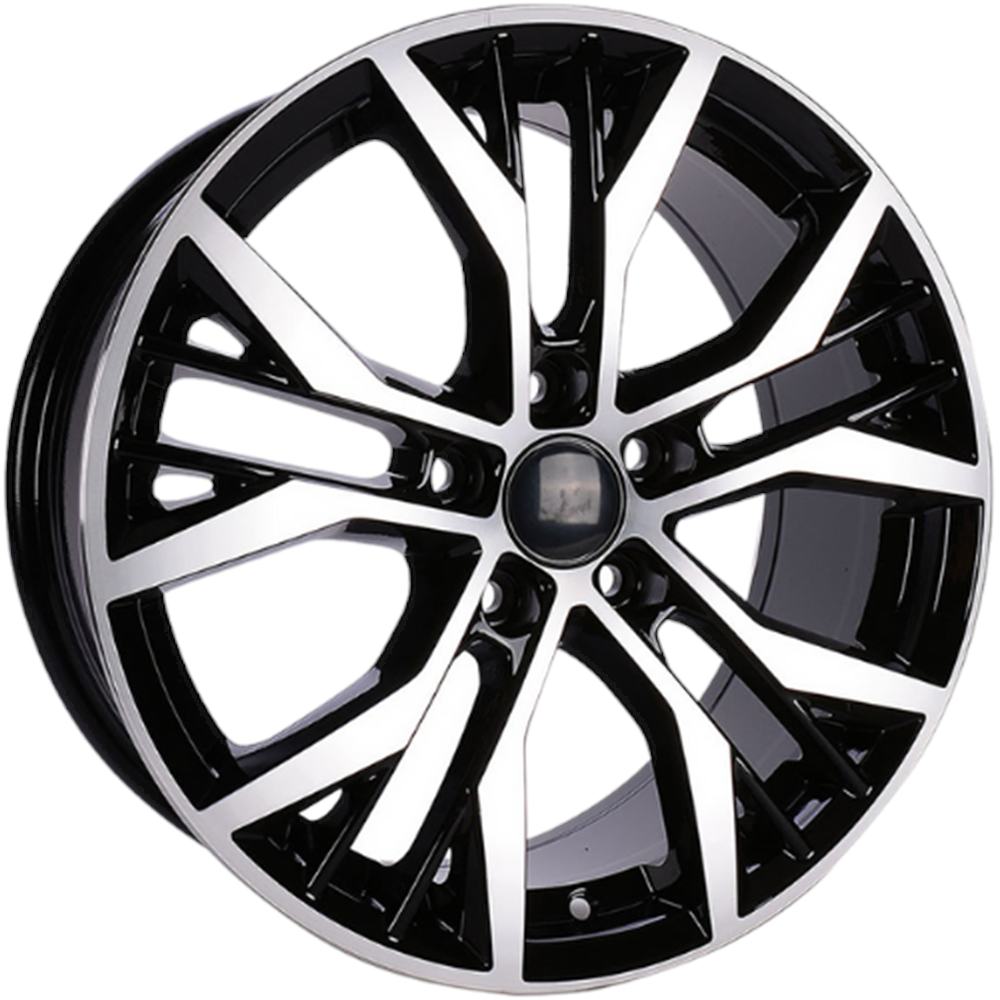 16X7 JANT BK 713 5X112 ET45 57,1 BLACK MACHINED