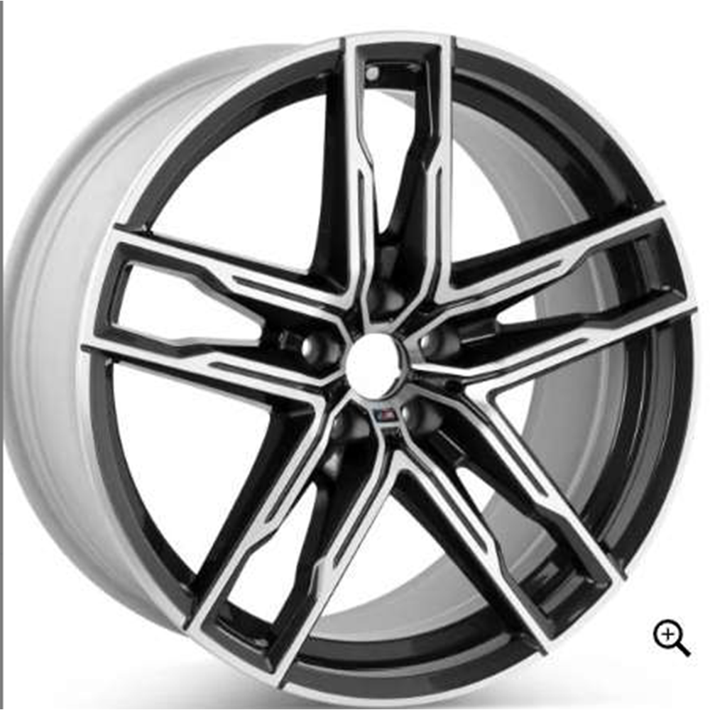 19X9,5 JANT R1W HP 3076 5X112 ET35-66,5 BLACK MACHINED