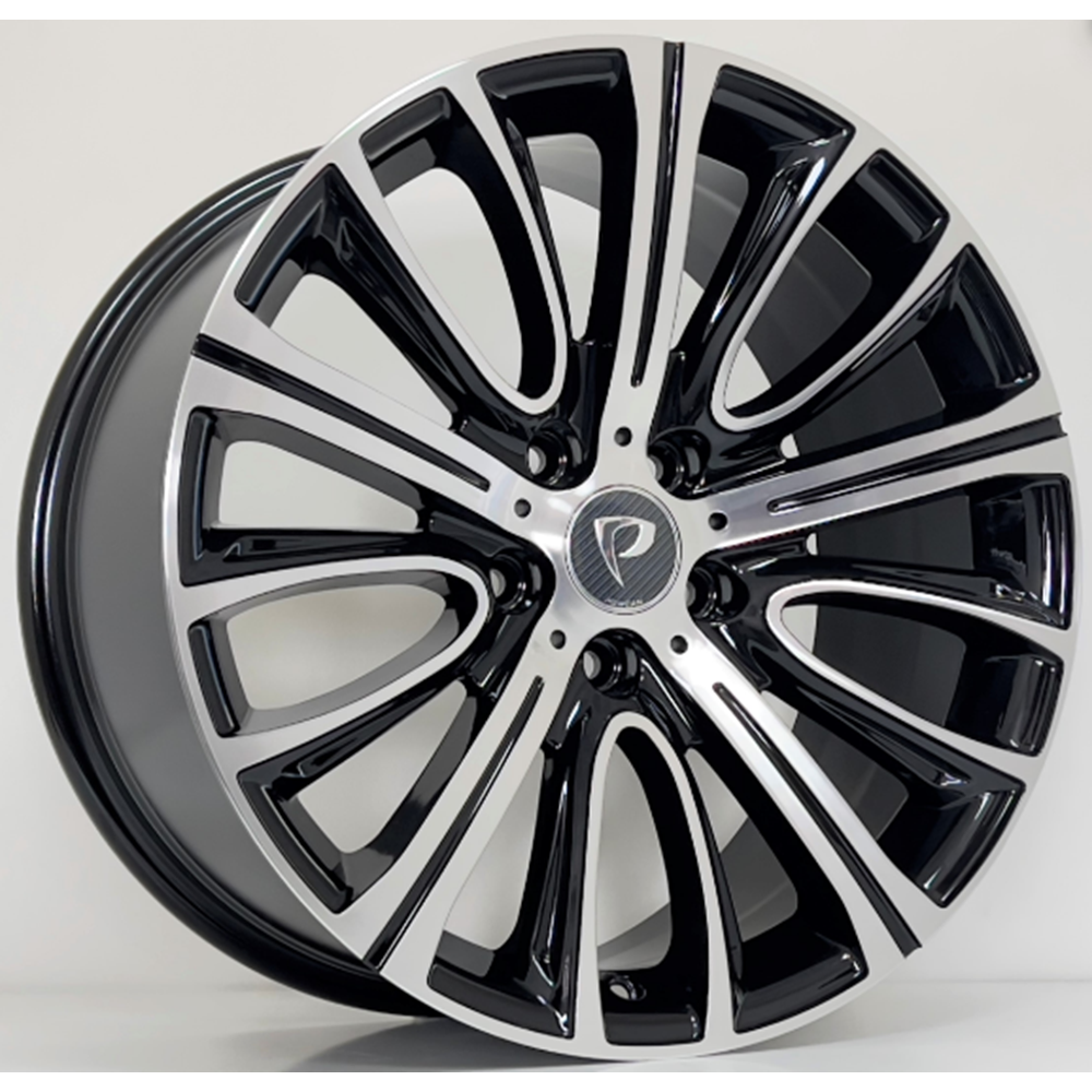 19X9,5 JANT BK 3S025 5X112 ET41 66,6 BLACK MACHINED