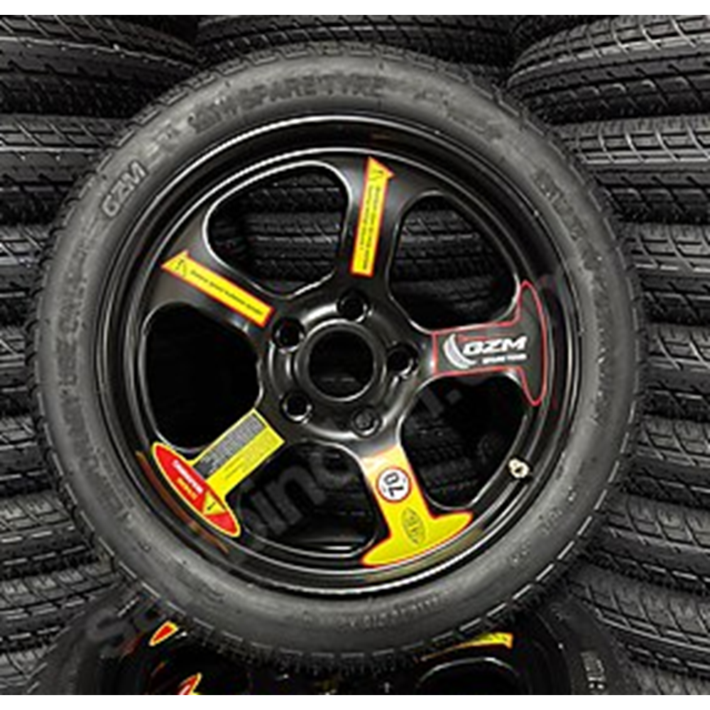 16-5X120 72,6 GZM SPARE TYRE STEPNE JANT LASTİK