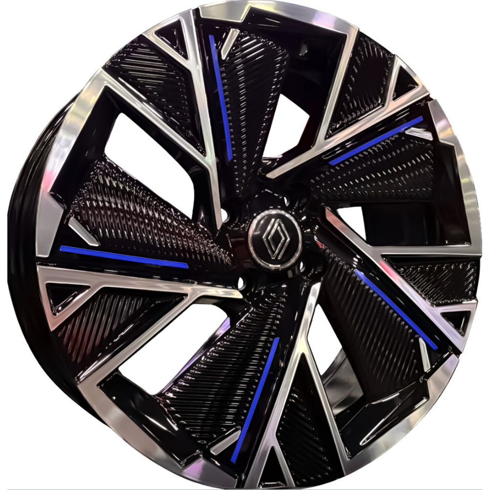 16X6,5 JANT BKY 1403 4X100 ET37 60,1 BLACK DİAMOND BLUE