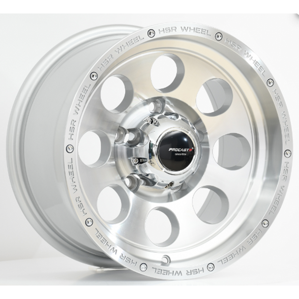 15X8 JANT PRO L53123 5X139,7 ET-0 -110 SİLVER MACHİNED