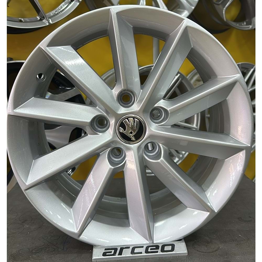 16X7 ÇIKMA JANT 5X112 ET 45 OEM SKODA