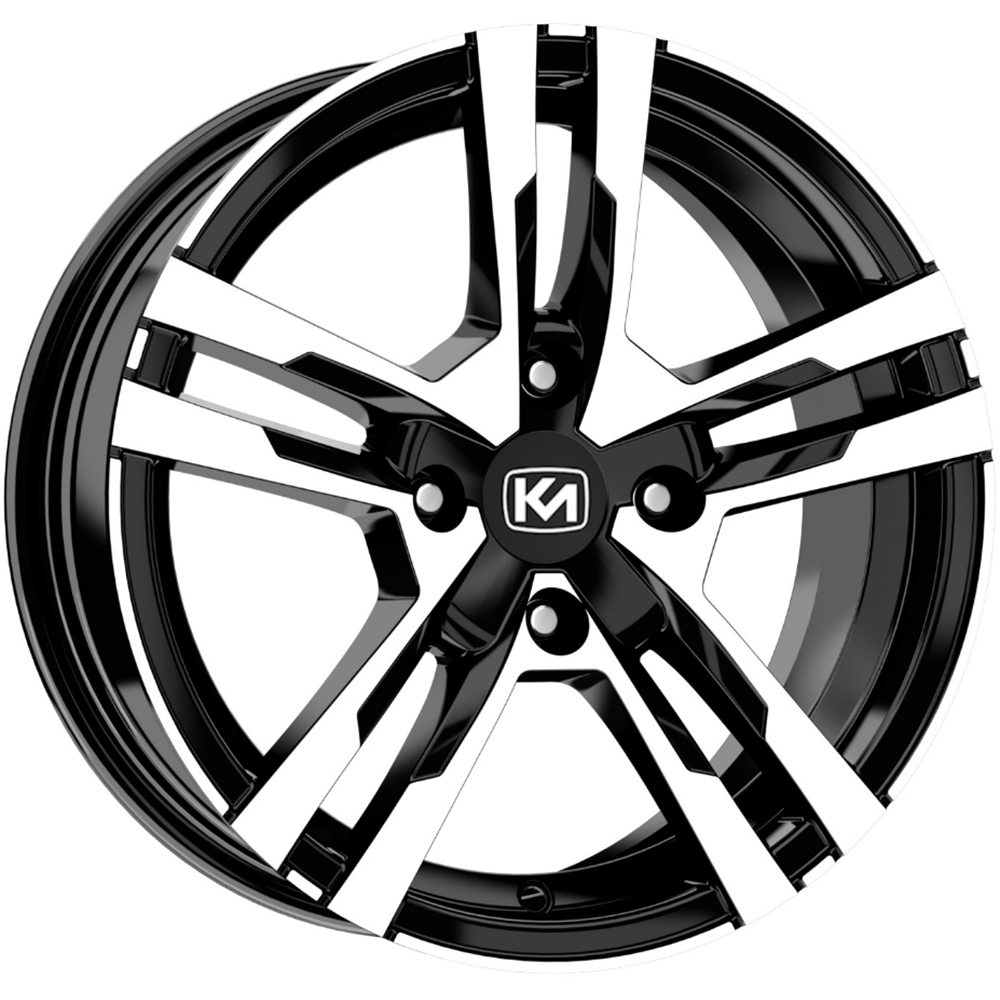 14X5,5 JANT KM 834 4X100 ET35 67,1 BLACK DİAMOND