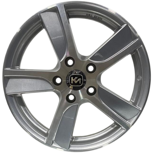 16X6,5 JANT KM 126 5X112 ET38 66,6 SİLVER-TEŞHİR