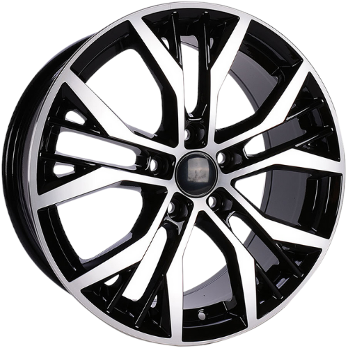 16X7 JANT BK 713 5X112 ET45 57,1 BLACK MACHINED