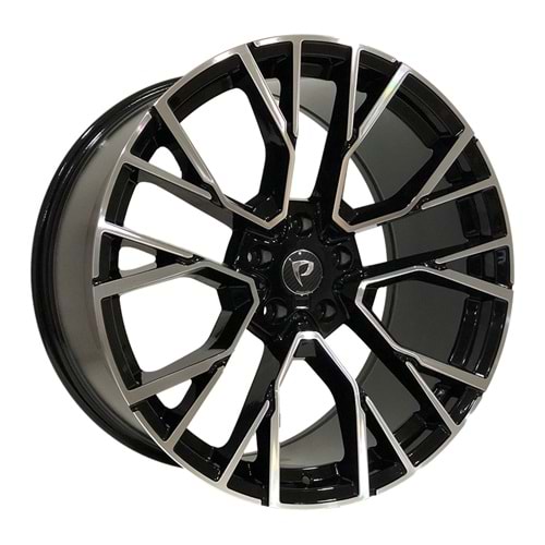 21X9,5 JANT BK 5769 5X120 ET40 74,1 BLACK MACHİNED