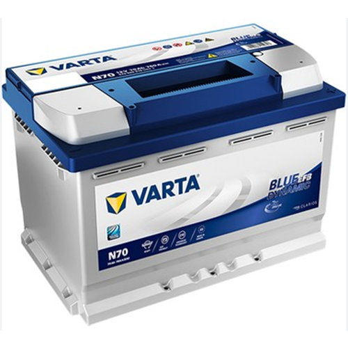 12V 70Ah Varta Akü Blue Dynamic N70 EFB Start-Stop